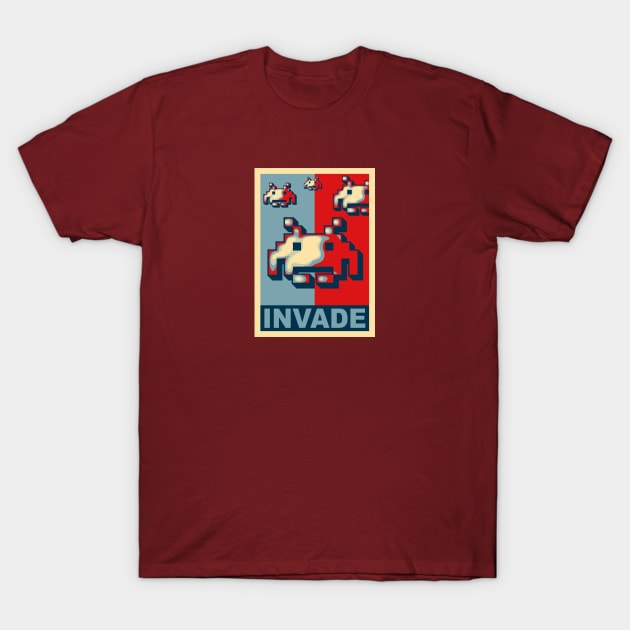 INVADERS FROM SPACE T-Shirt by R-evolution_GFX